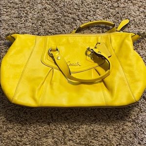 Coach leather bag (Ashley)